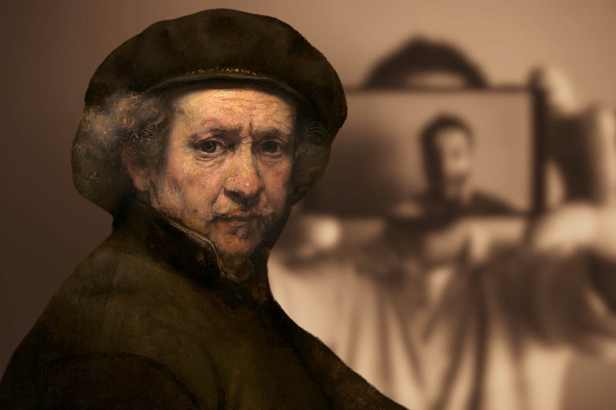 rembrandt si faceva i selfie