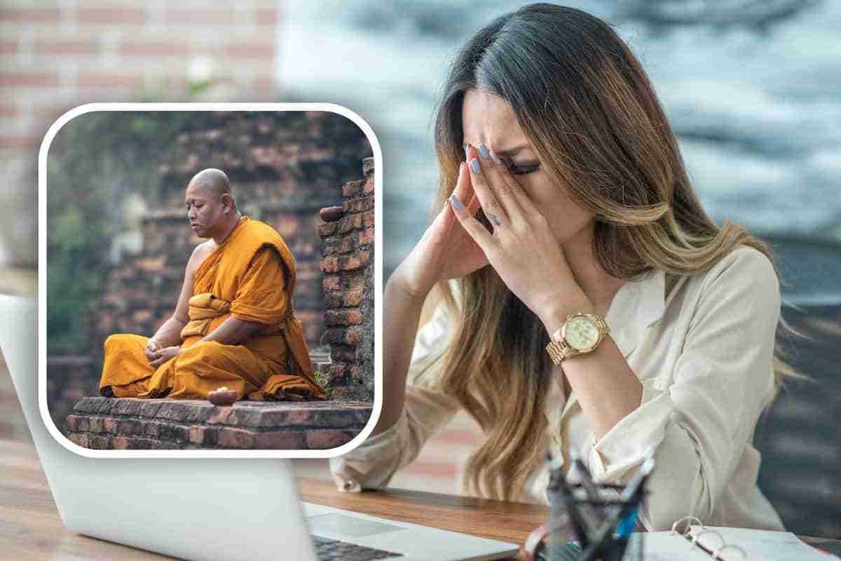 consigli monaco tibetano anti stress lavoro