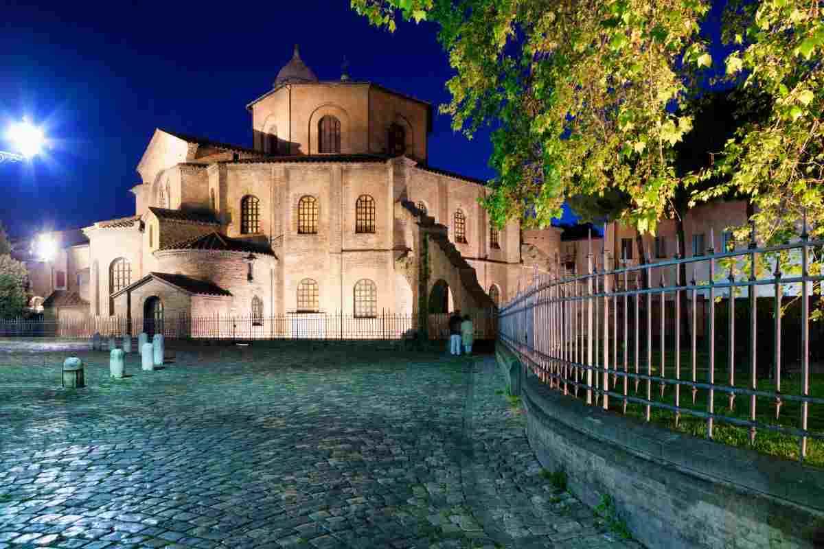 Affascinante cripta a Ravenna dove si trova