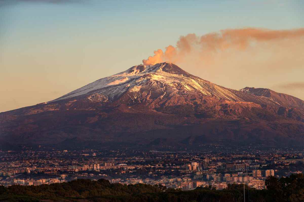 I colossi sull'Etna